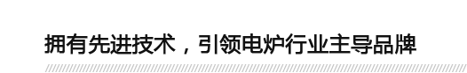 擁有先進(jìn)技術(shù)，引領(lǐng)電爐行業(yè)主導品牌